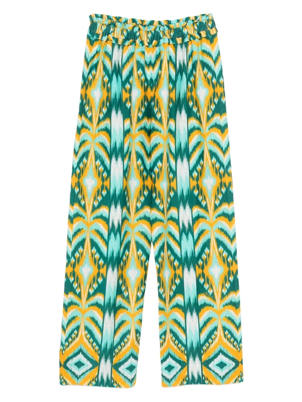 FARM RIO Brazilian Tropical Tapestry Ikat Pants